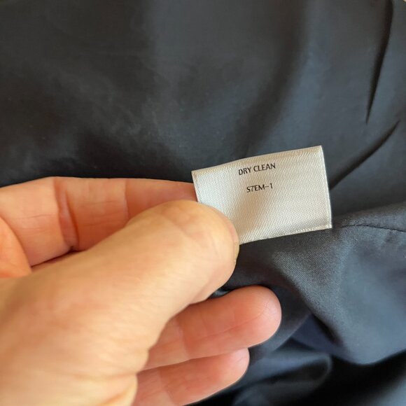 Eileen Fisher Woman Plus Size 3X Black Open-Front Jacket Silk Textured Design - Picture 11 of 12